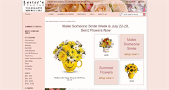 Desktop Screenshot of lestersflorist.net