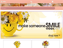 Tablet Screenshot of lestersflorist.net